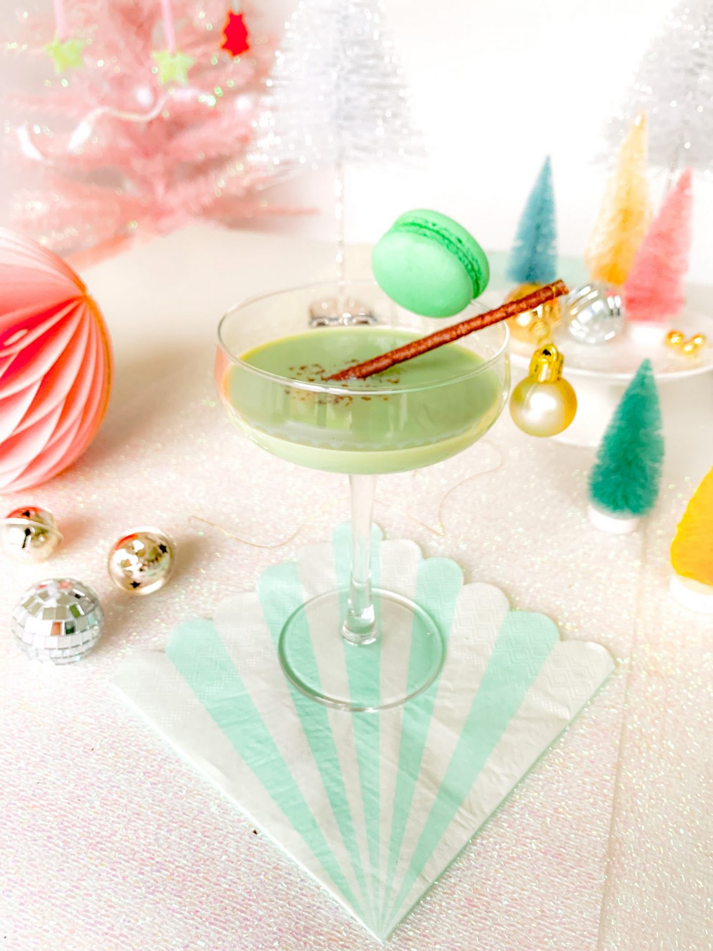 Mint Chocolate Christmas Cocktail