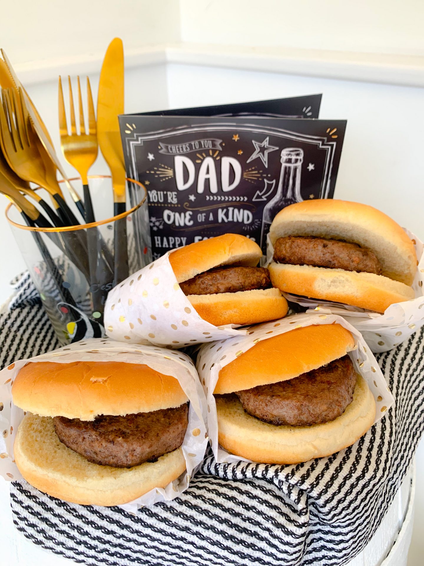 MONOCHROME FATHER'S DAY AFTERNOON TEA