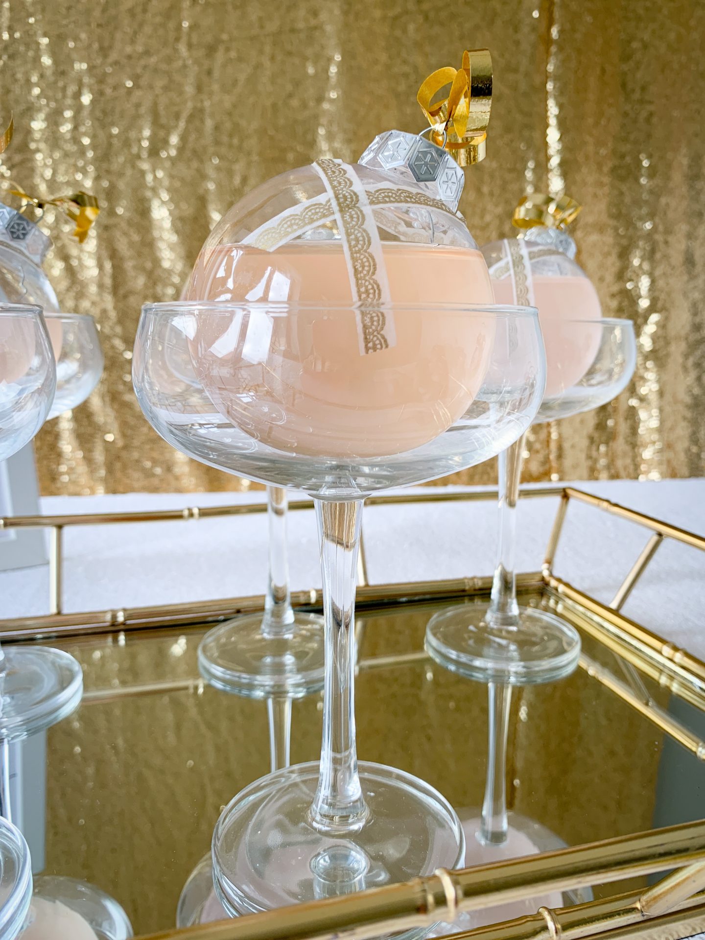 CLEAR FILLABLE DIY COCKTAIL BAUBLES