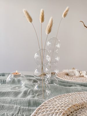GLASS TEALIGHT HOLDER