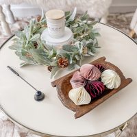 Paper Honeycomb Christmas Baubles Tree Decorations x6