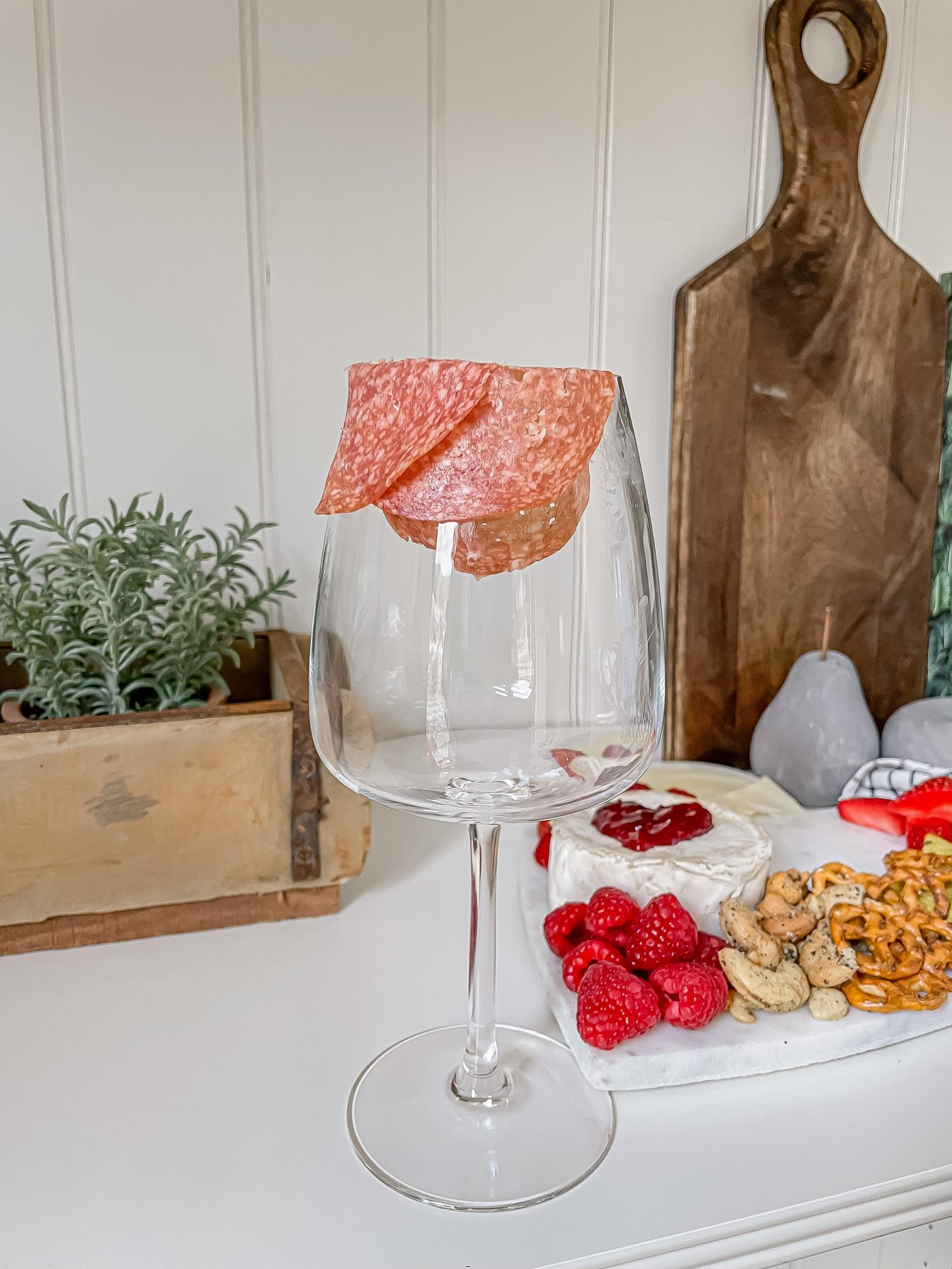 How To Make a Charcuterie Board Salami Rose