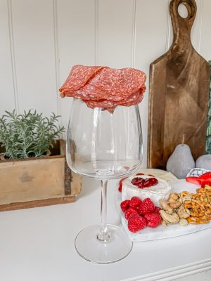 How To Make a Charcuterie Board Salami Rose
