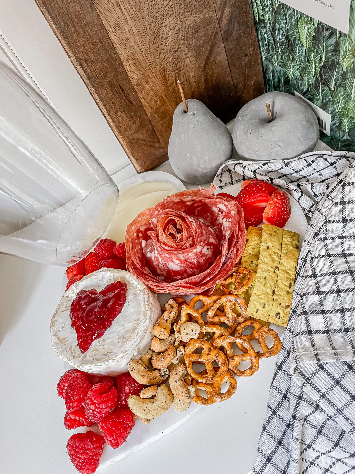 How To Make a Charcuterie Board Salami Rose