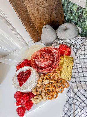 How To Make a Charcuterie Board Salami Rose