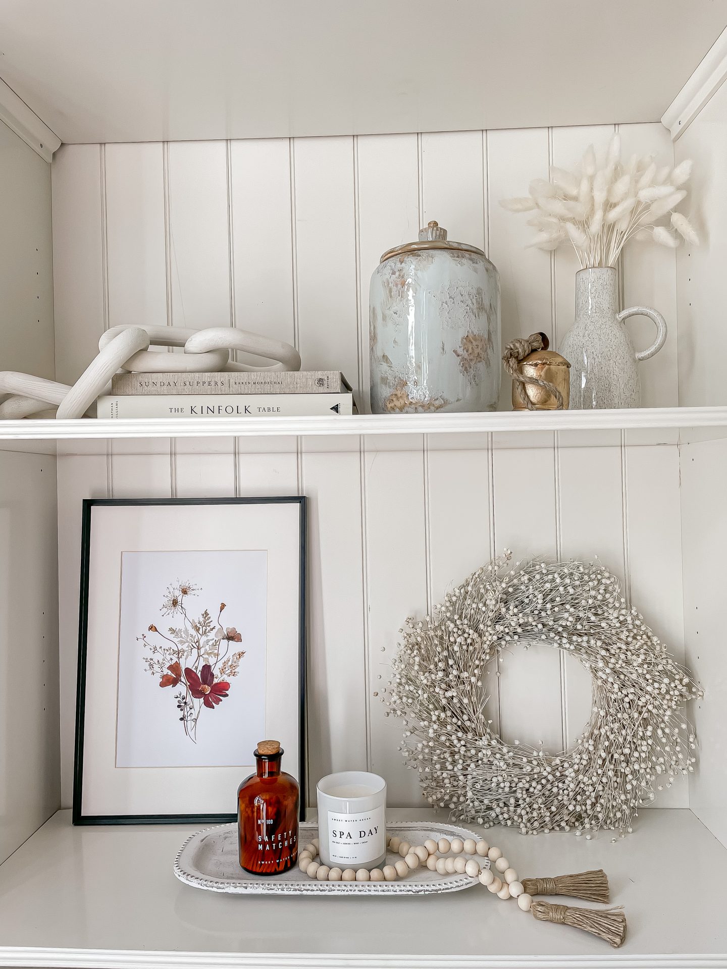 Haybrook Antiqued Lidded Ceramic Urn