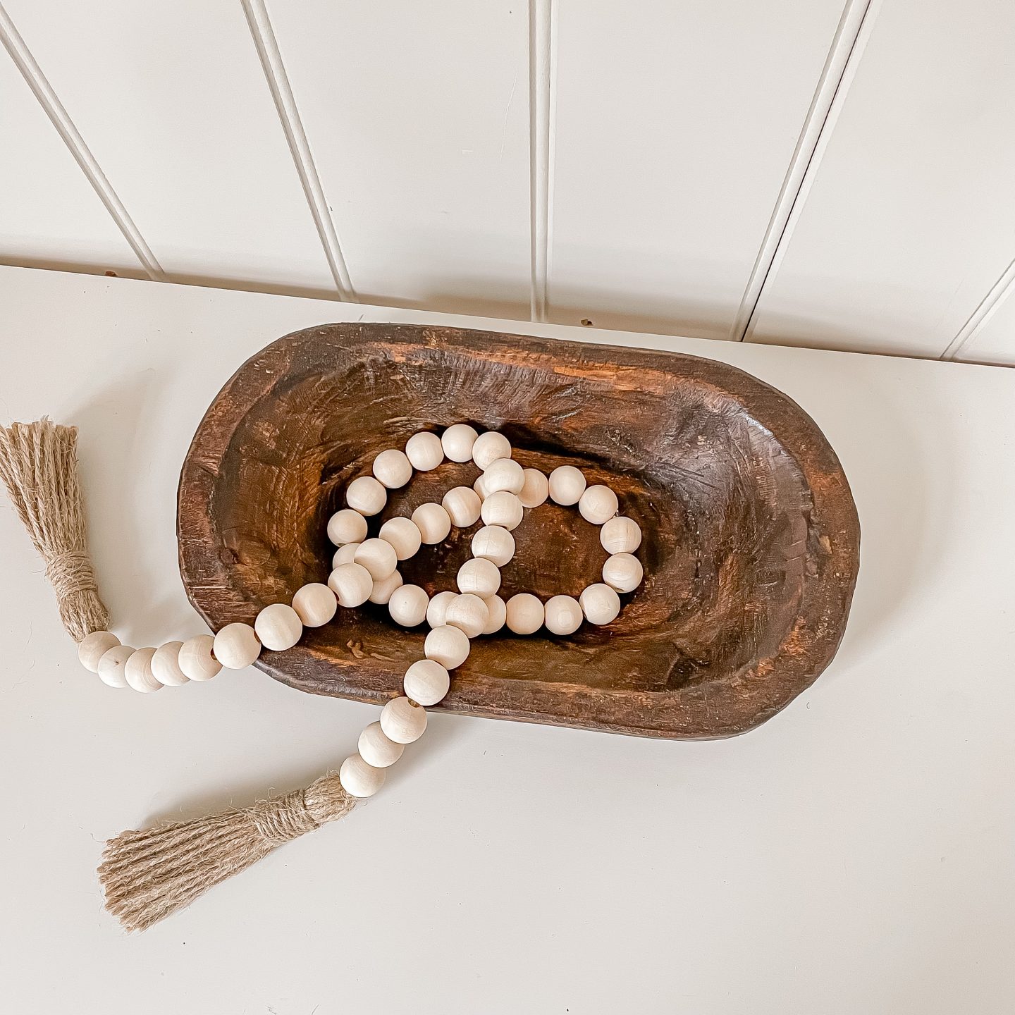 DHERMI MANGO WOOD DOUGH BOWL