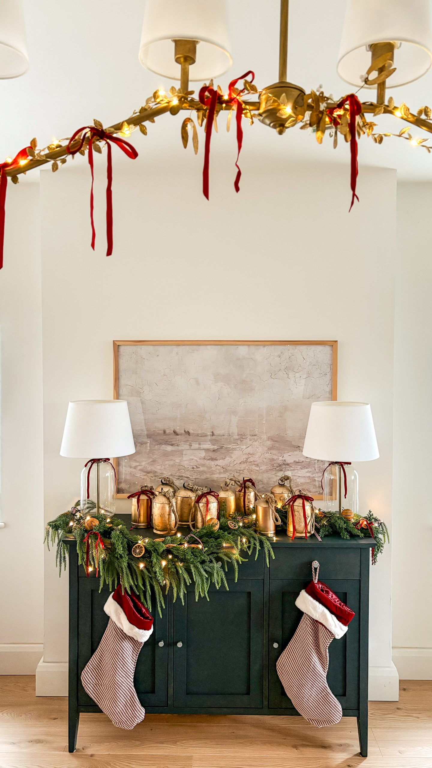 Christmas in July: Modern Organic Holiday Decor in a 1930s Renovated Home