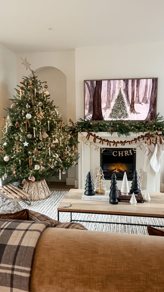 Christmas in July: Modern Organic Holiday Decor in a 1930s Renovated Home
