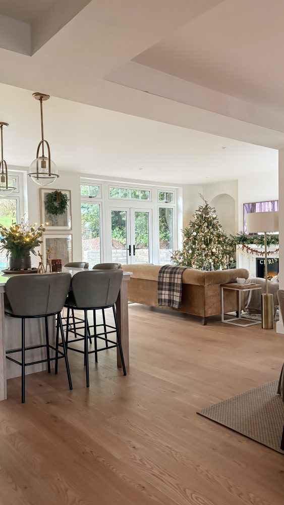 Christmas in July: Modern Organic Holiday Decor in a 1930s Renovated Home
