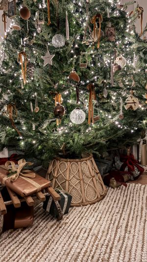Christmas in July: Modern Organic Holiday Decor in a 1930s Renovated Home