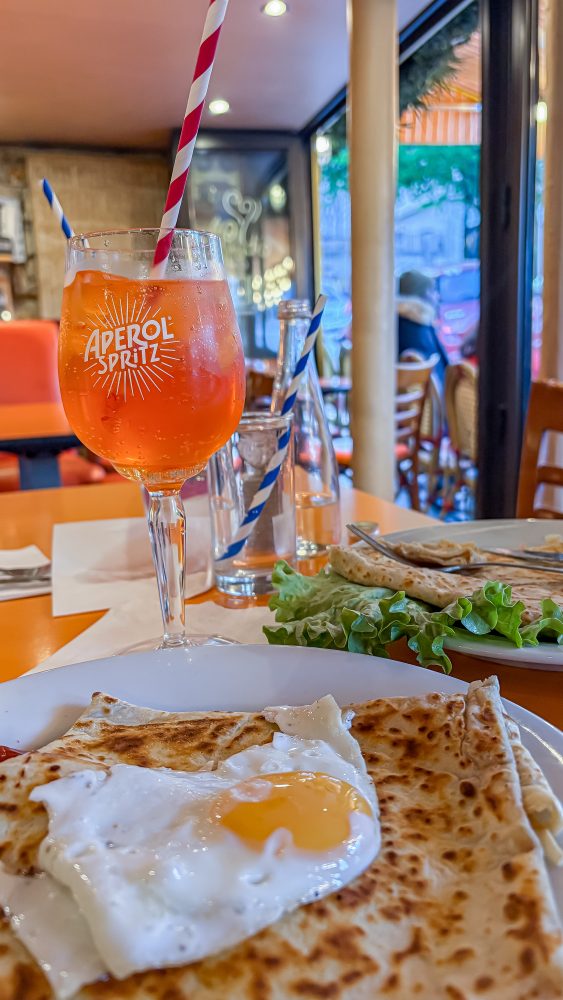 Montmartre sunset dinner family travel