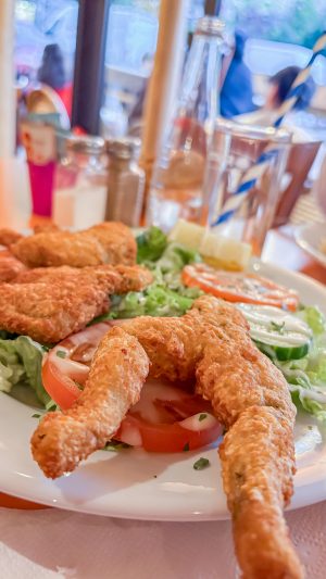 Montmartre sunset dinner frogs legs family travel