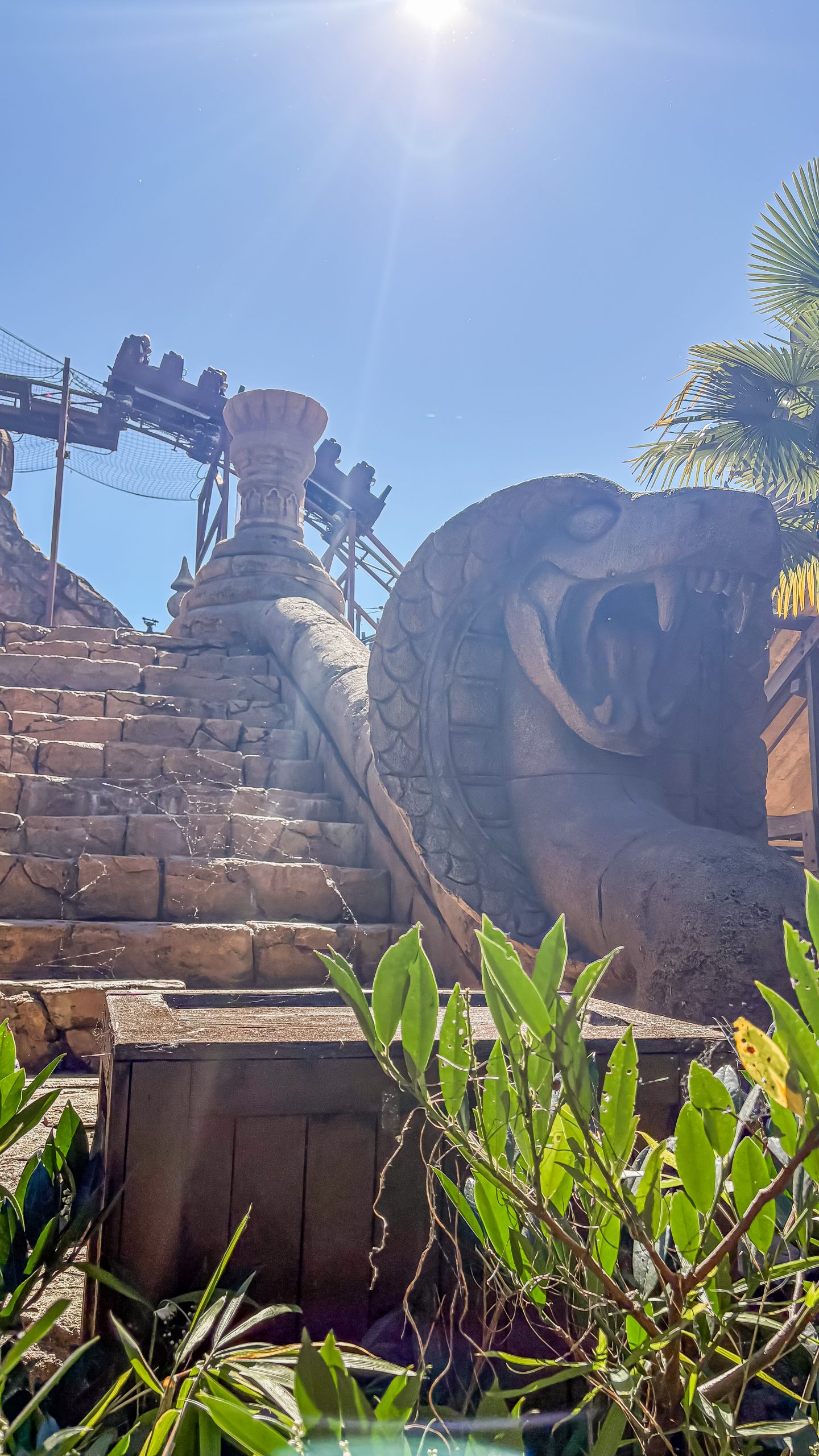 Indiana Jones ride at Disneyland Paris